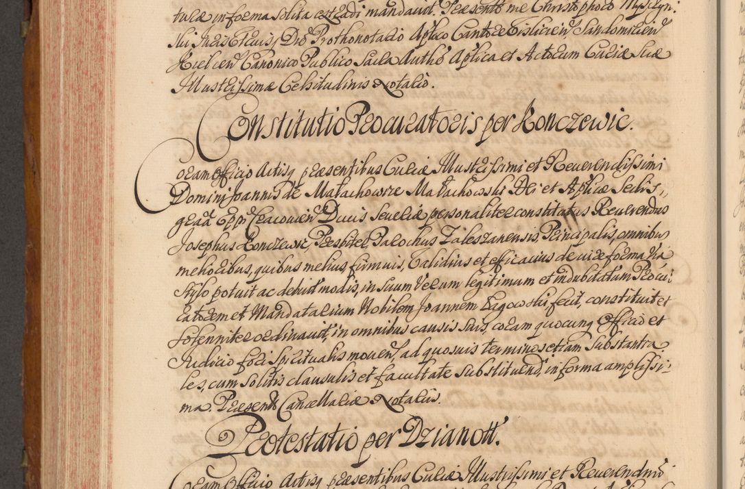 Zdjęcie nr 659 dla obiektu archiwalnego: Volumen V actorum episcopalium R. D. Joannis Małachowski, episcopi Cracoviensis, ducis Severiae per annos 1690 et 1691 acticatorum, quorum index ad finem praesentis voluminis exhibetur adnotatus