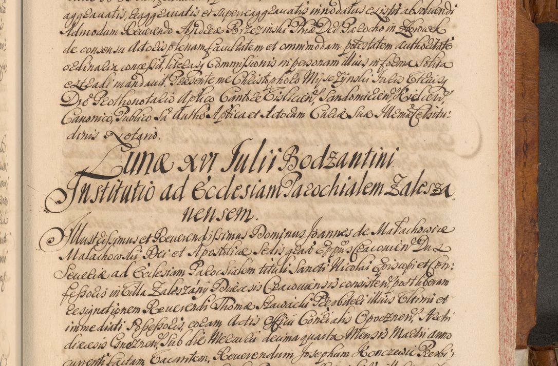 Zdjęcie nr 658 dla obiektu archiwalnego: Volumen V actorum episcopalium R. D. Joannis Małachowski, episcopi Cracoviensis, ducis Severiae per annos 1690 et 1691 acticatorum, quorum index ad finem praesentis voluminis exhibetur adnotatus
