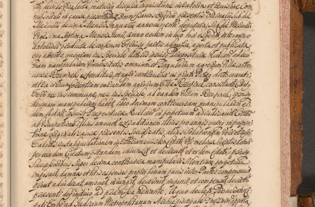 Zdjęcie nr 650 dla obiektu archiwalnego: Volumen V actorum episcopalium R. D. Joannis Małachowski, episcopi Cracoviensis, ducis Severiae per annos 1690 et 1691 acticatorum, quorum index ad finem praesentis voluminis exhibetur adnotatus