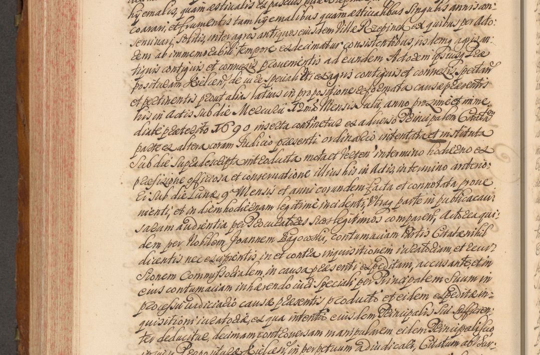 Zdjęcie nr 649 dla obiektu archiwalnego: Volumen V actorum episcopalium R. D. Joannis Małachowski, episcopi Cracoviensis, ducis Severiae per annos 1690 et 1691 acticatorum, quorum index ad finem praesentis voluminis exhibetur adnotatus