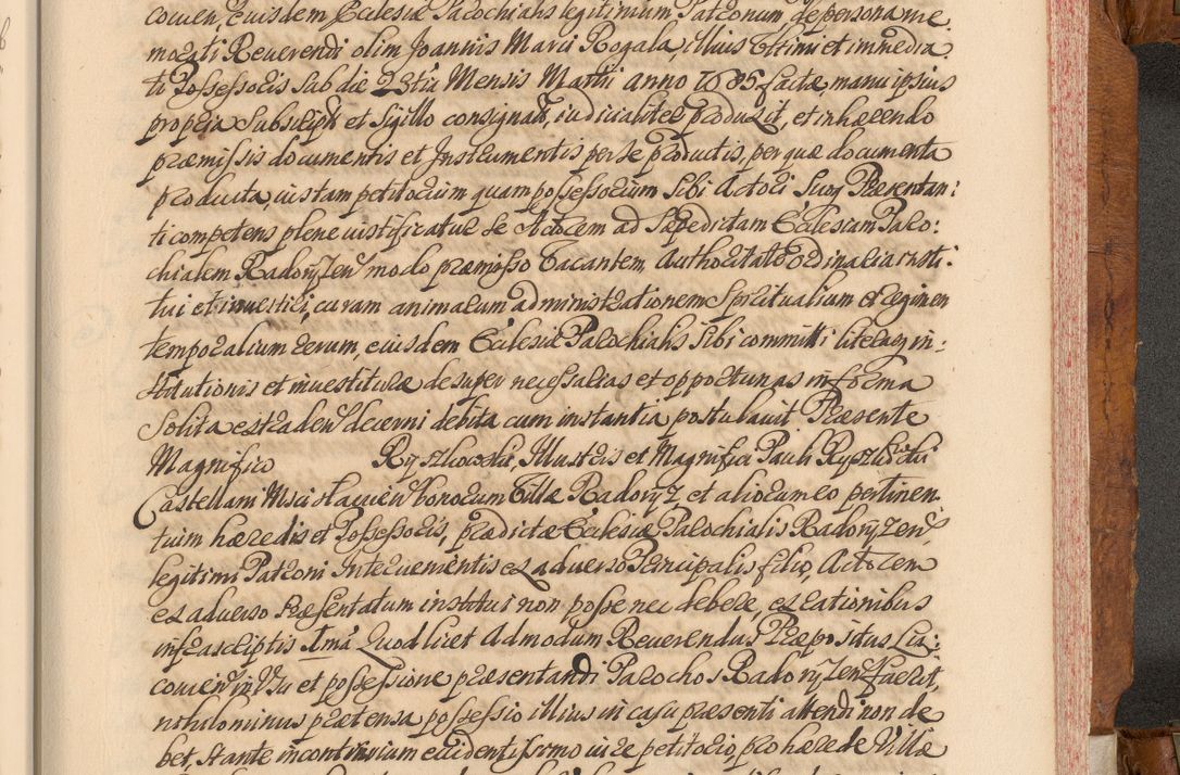 Zdjęcie nr 646 dla obiektu archiwalnego: Volumen V actorum episcopalium R. D. Joannis Małachowski, episcopi Cracoviensis, ducis Severiae per annos 1690 et 1691 acticatorum, quorum index ad finem praesentis voluminis exhibetur adnotatus