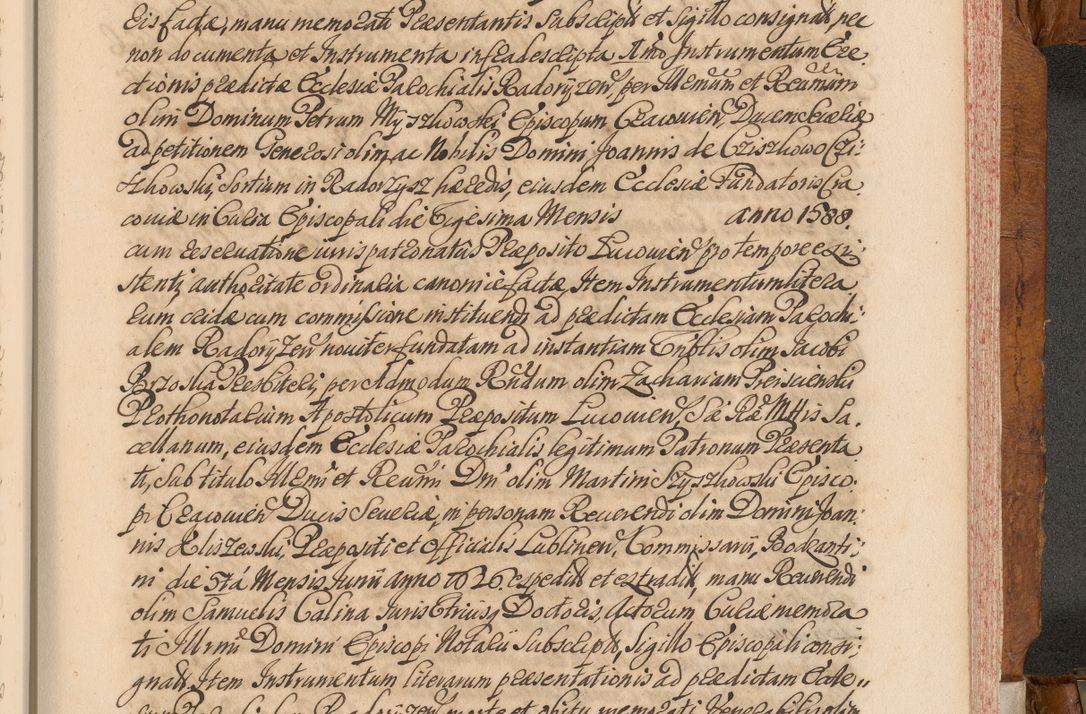 Zdjęcie nr 644 dla obiektu archiwalnego: Volumen V actorum episcopalium R. D. Joannis Małachowski, episcopi Cracoviensis, ducis Severiae per annos 1690 et 1691 acticatorum, quorum index ad finem praesentis voluminis exhibetur adnotatus