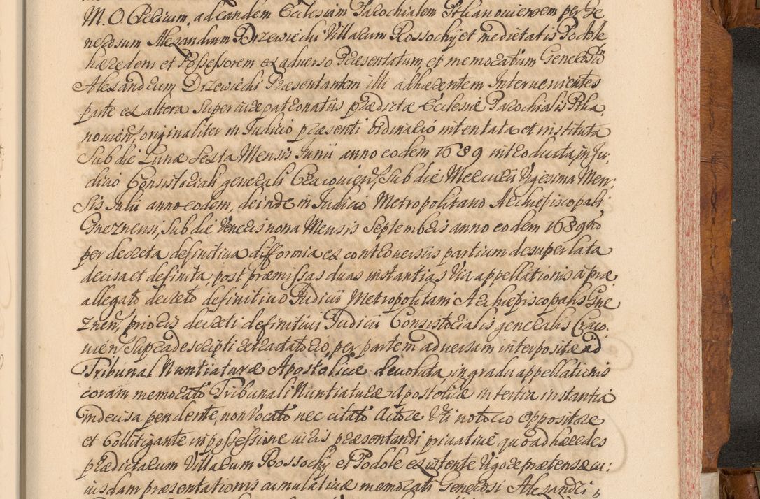 Zdjęcie nr 642 dla obiektu archiwalnego: Volumen V actorum episcopalium R. D. Joannis Małachowski, episcopi Cracoviensis, ducis Severiae per annos 1690 et 1691 acticatorum, quorum index ad finem praesentis voluminis exhibetur adnotatus