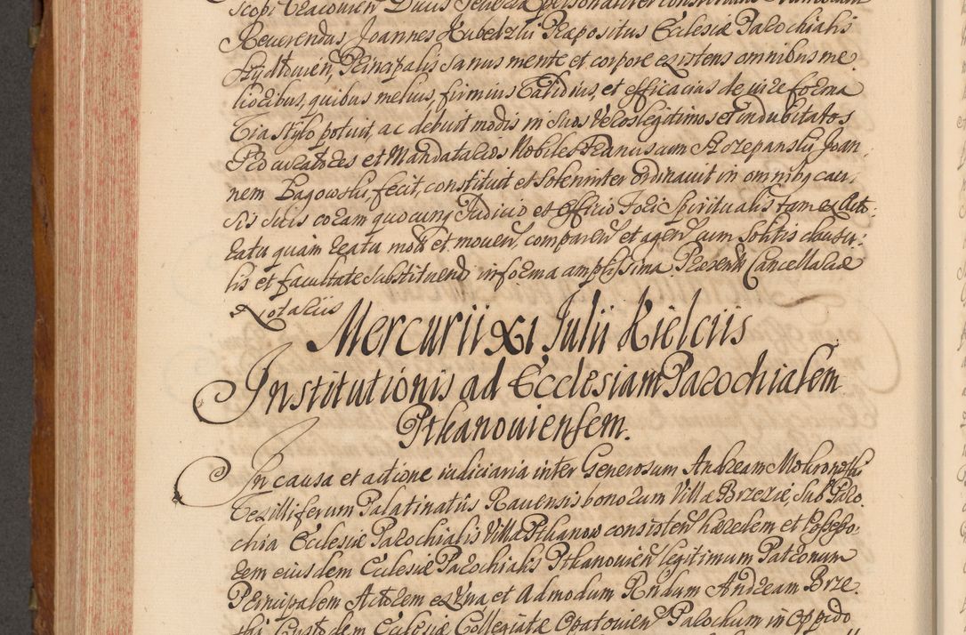 Zdjęcie nr 641 dla obiektu archiwalnego: Volumen V actorum episcopalium R. D. Joannis Małachowski, episcopi Cracoviensis, ducis Severiae per annos 1690 et 1691 acticatorum, quorum index ad finem praesentis voluminis exhibetur adnotatus