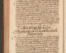 Zdjęcie nr 641 dla obiektu archiwalnego: Volumen V actorum episcopalium R. D. Joannis Małachowski, episcopi Cracoviensis, ducis Severiae per annos 1690 et 1691 acticatorum, quorum index ad finem praesentis voluminis exhibetur adnotatus