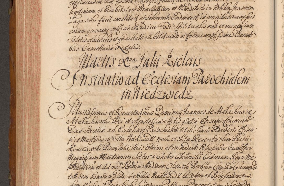 Zdjęcie nr 639 dla obiektu archiwalnego: Volumen V actorum episcopalium R. D. Joannis Małachowski, episcopi Cracoviensis, ducis Severiae per annos 1690 et 1691 acticatorum, quorum index ad finem praesentis voluminis exhibetur adnotatus
