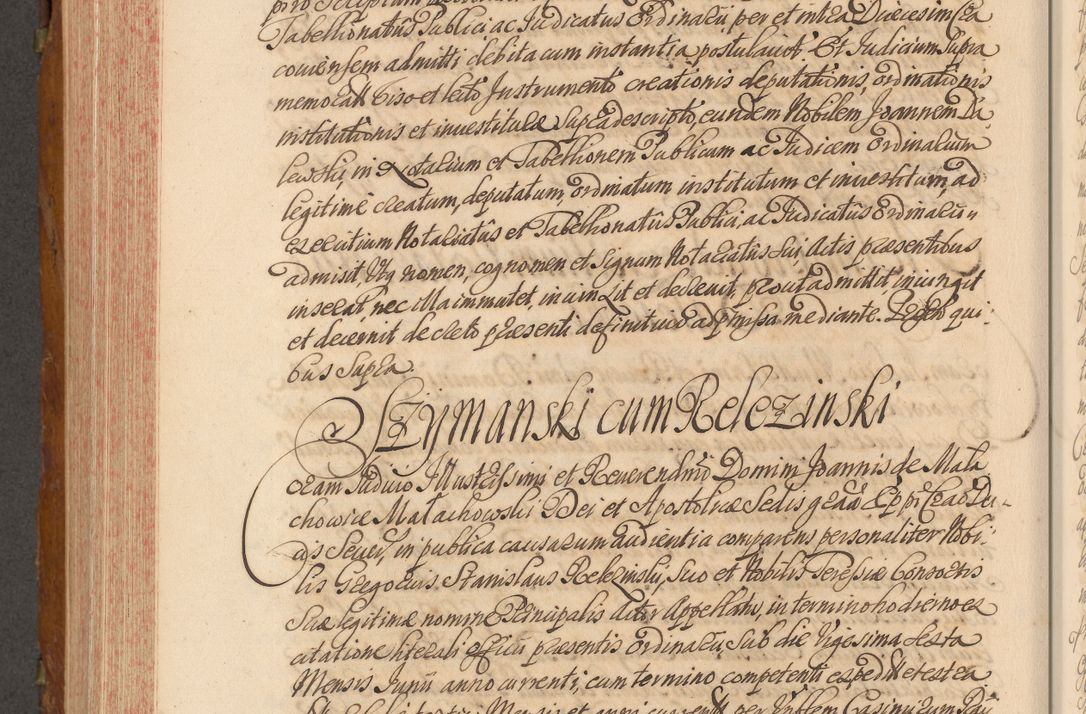 Zdjęcie nr 633 dla obiektu archiwalnego: Volumen V actorum episcopalium R. D. Joannis Małachowski, episcopi Cracoviensis, ducis Severiae per annos 1690 et 1691 acticatorum, quorum index ad finem praesentis voluminis exhibetur adnotatus