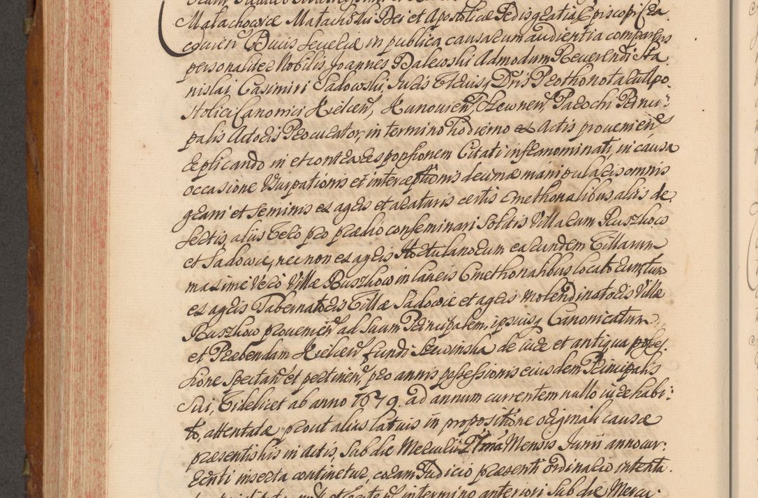 Zdjęcie nr 629 dla obiektu archiwalnego: Volumen V actorum episcopalium R. D. Joannis Małachowski, episcopi Cracoviensis, ducis Severiae per annos 1690 et 1691 acticatorum, quorum index ad finem praesentis voluminis exhibetur adnotatus