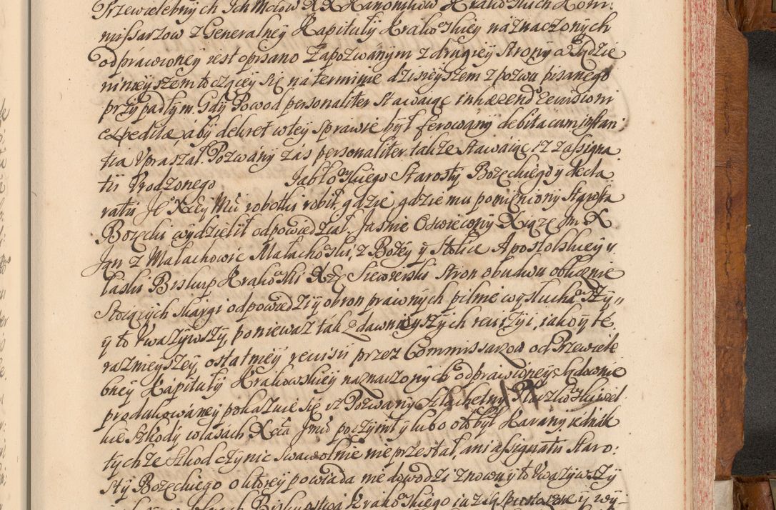 Zdjęcie nr 626 dla obiektu archiwalnego: Volumen V actorum episcopalium R. D. Joannis Małachowski, episcopi Cracoviensis, ducis Severiae per annos 1690 et 1691 acticatorum, quorum index ad finem praesentis voluminis exhibetur adnotatus