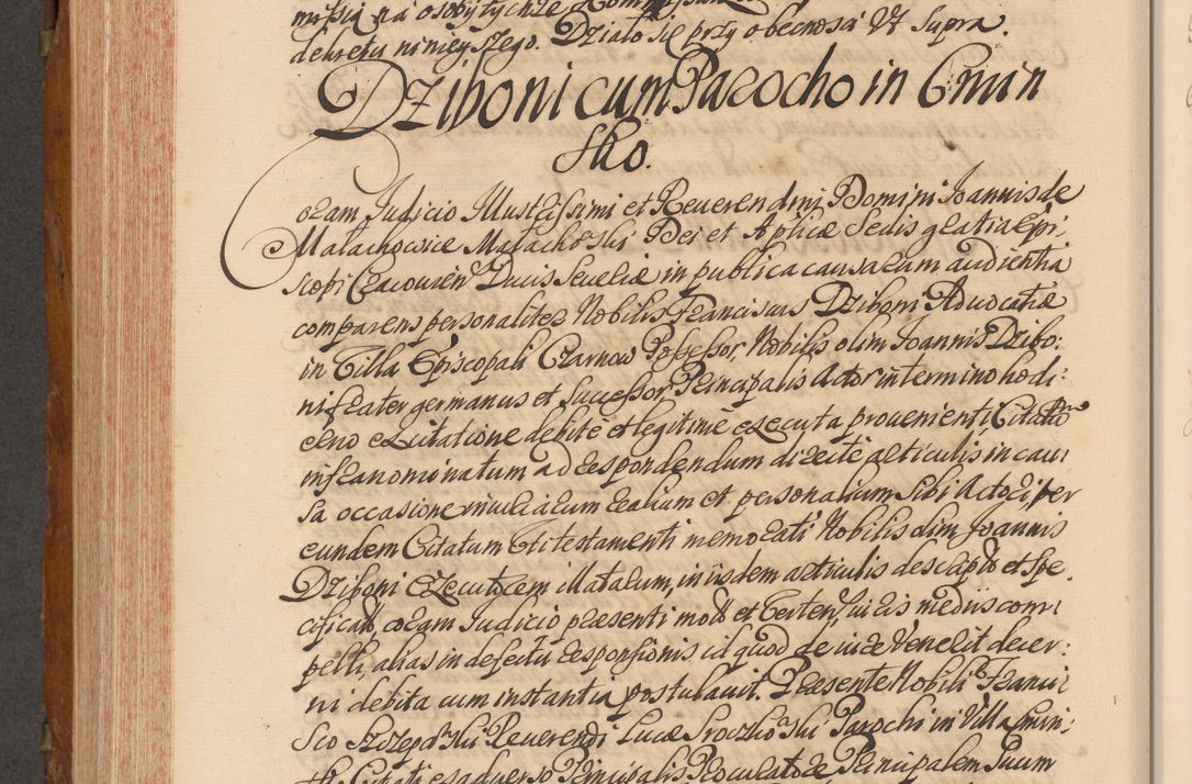 Zdjęcie nr 625 dla obiektu archiwalnego: Volumen V actorum episcopalium R. D. Joannis Małachowski, episcopi Cracoviensis, ducis Severiae per annos 1690 et 1691 acticatorum, quorum index ad finem praesentis voluminis exhibetur adnotatus