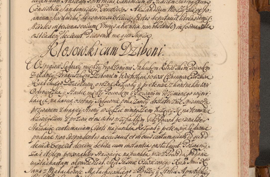 Zdjęcie nr 624 dla obiektu archiwalnego: Volumen V actorum episcopalium R. D. Joannis Małachowski, episcopi Cracoviensis, ducis Severiae per annos 1690 et 1691 acticatorum, quorum index ad finem praesentis voluminis exhibetur adnotatus