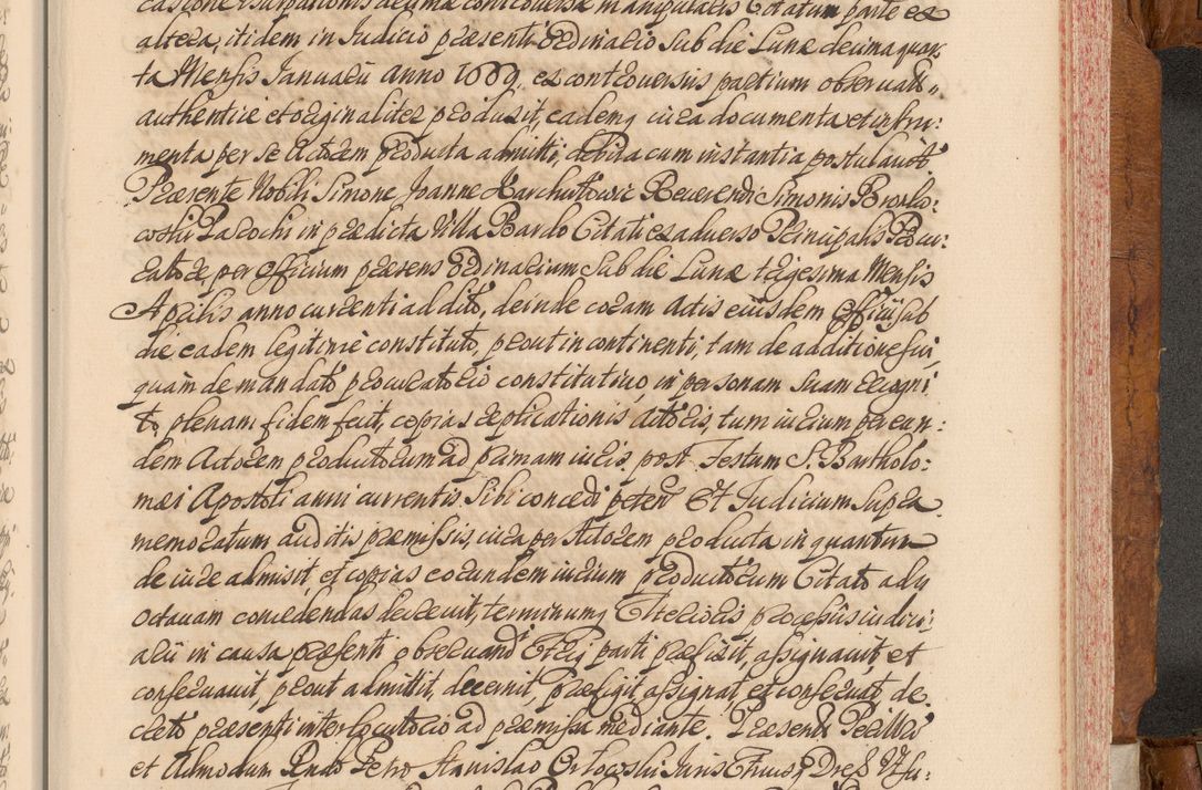 Zdjęcie nr 618 dla obiektu archiwalnego: Volumen V actorum episcopalium R. D. Joannis Małachowski, episcopi Cracoviensis, ducis Severiae per annos 1690 et 1691 acticatorum, quorum index ad finem praesentis voluminis exhibetur adnotatus