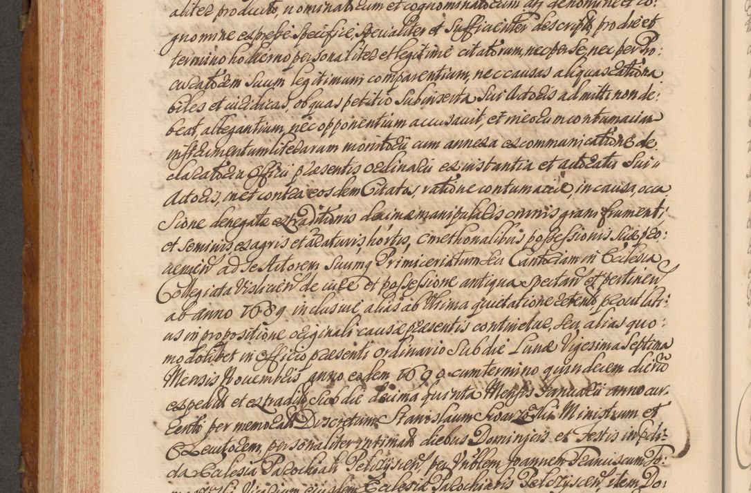 Zdjęcie nr 613 dla obiektu archiwalnego: Volumen V actorum episcopalium R. D. Joannis Małachowski, episcopi Cracoviensis, ducis Severiae per annos 1690 et 1691 acticatorum, quorum index ad finem praesentis voluminis exhibetur adnotatus