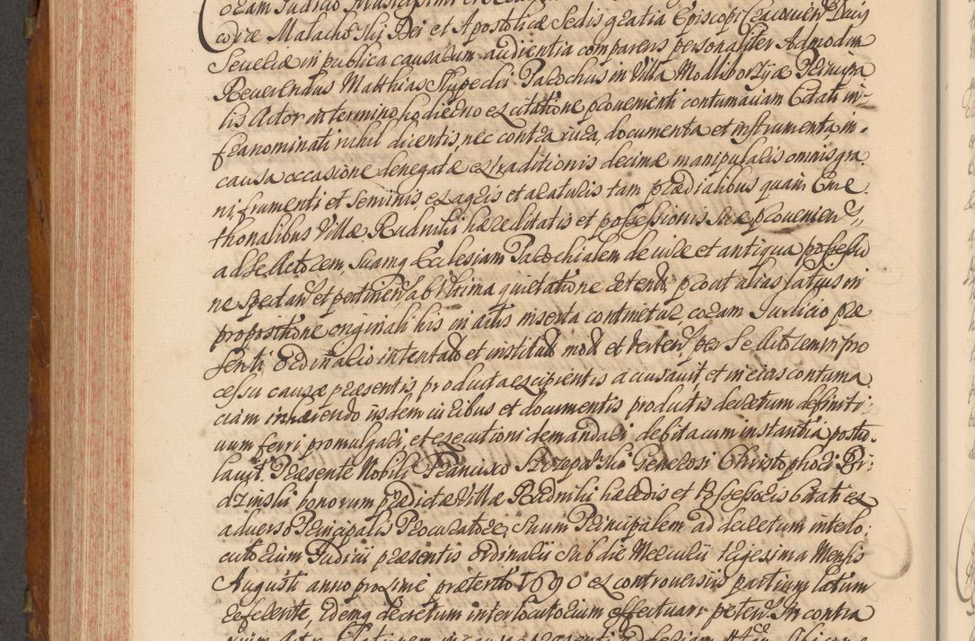 Zdjęcie nr 611 dla obiektu archiwalnego: Volumen V actorum episcopalium R. D. Joannis Małachowski, episcopi Cracoviensis, ducis Severiae per annos 1690 et 1691 acticatorum, quorum index ad finem praesentis voluminis exhibetur adnotatus