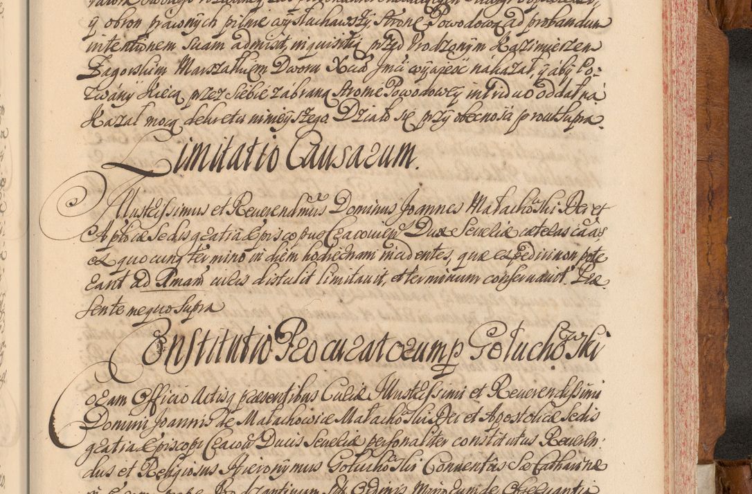 Zdjęcie nr 610 dla obiektu archiwalnego: Volumen V actorum episcopalium R. D. Joannis Małachowski, episcopi Cracoviensis, ducis Severiae per annos 1690 et 1691 acticatorum, quorum index ad finem praesentis voluminis exhibetur adnotatus