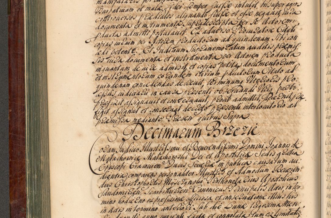 Zdjęcie nr 205 dla obiektu archiwalnego: Acta actorum episcopalium R. D. Joannis a Małachowice Małachowski, episcopi Cracoviensis a die 16 Julii anni 1688 et 1689 acticatorum. Volumen IV