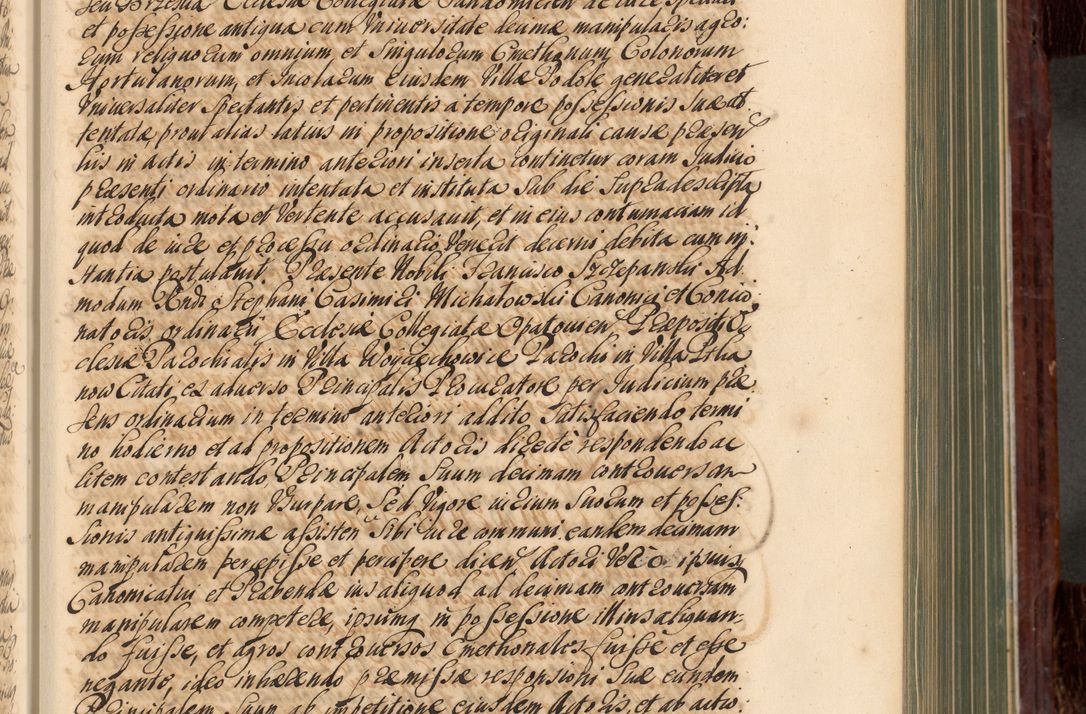 Zdjęcie nr 204 dla obiektu archiwalnego: Acta actorum episcopalium R. D. Joannis a Małachowice Małachowski, episcopi Cracoviensis a die 16 Julii anni 1688 et 1689 acticatorum. Volumen IV