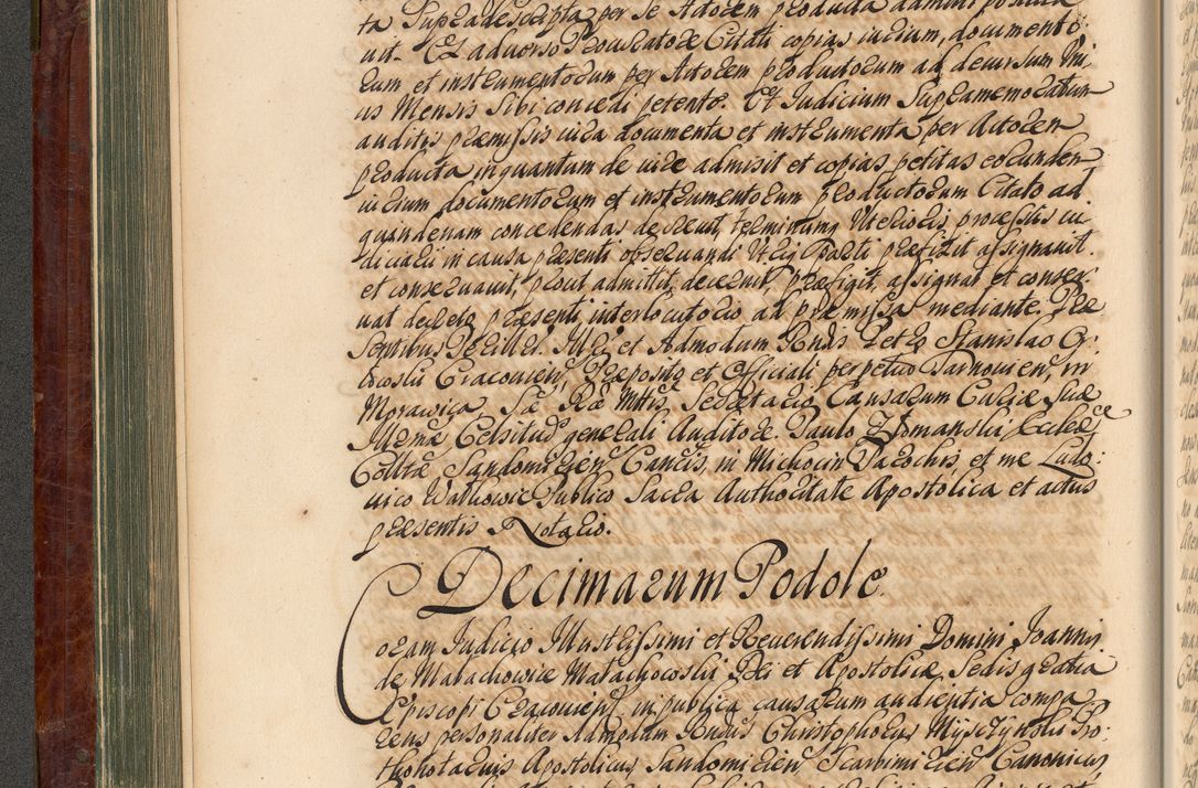 Zdjęcie nr 203 dla obiektu archiwalnego: Acta actorum episcopalium R. D. Joannis a Małachowice Małachowski, episcopi Cracoviensis a die 16 Julii anni 1688 et 1689 acticatorum. Volumen IV