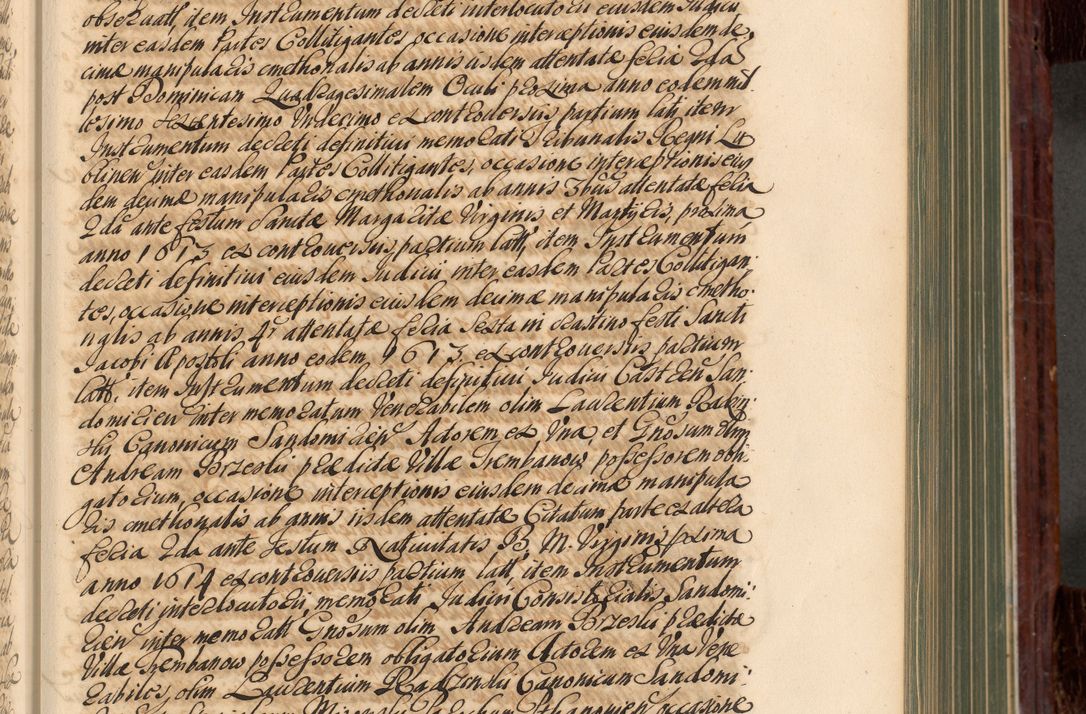 Zdjęcie nr 200 dla obiektu archiwalnego: Acta actorum episcopalium R. D. Joannis a Małachowice Małachowski, episcopi Cracoviensis a die 16 Julii anni 1688 et 1689 acticatorum. Volumen IV