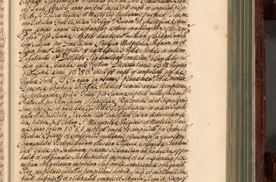 Zdjęcie nr 192 dla obiektu archiwalnego: Acta actorum episcopalium R. D. Joannis a Małachowice Małachowski, episcopi Cracoviensis a die 16 Julii anni 1688 et 1689 acticatorum. Volumen IV