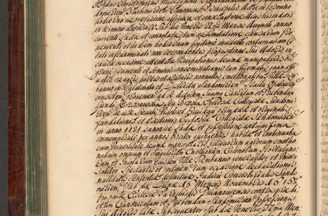 Zdjęcie nr 193 dla obiektu archiwalnego: Acta actorum episcopalium R. D. Joannis a Małachowice Małachowski, episcopi Cracoviensis a die 16 Julii anni 1688 et 1689 acticatorum. Volumen IV