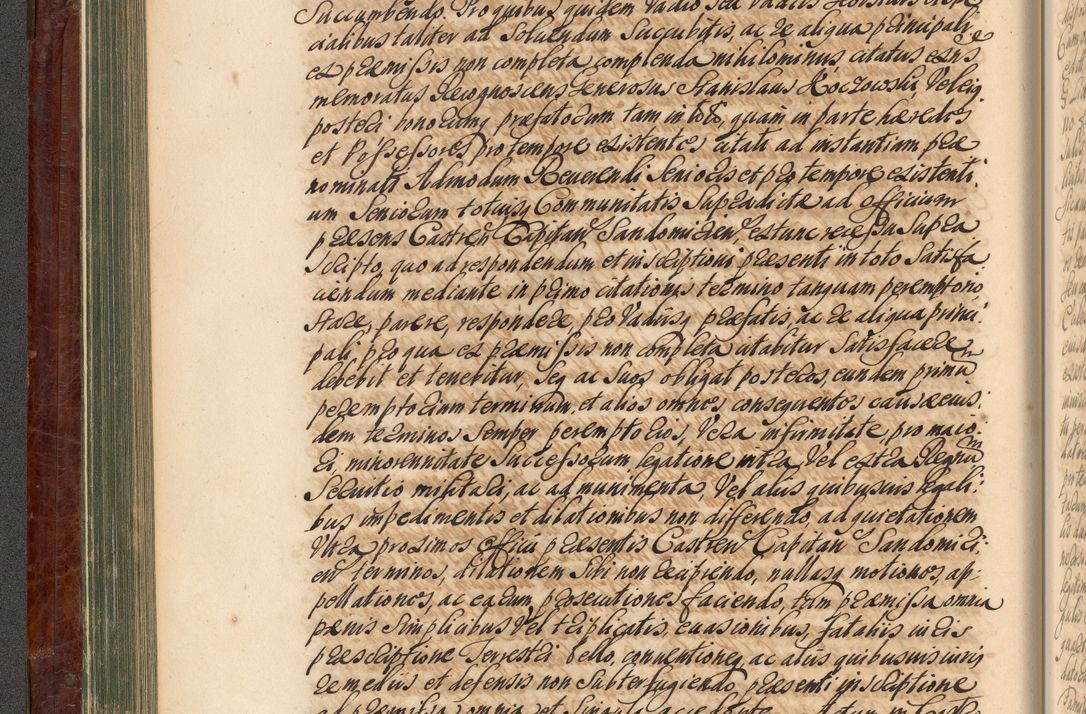 Zdjęcie nr 183 dla obiektu archiwalnego: Acta actorum episcopalium R. D. Joannis a Małachowice Małachowski, episcopi Cracoviensis a die 16 Julii anni 1688 et 1689 acticatorum. Volumen IV