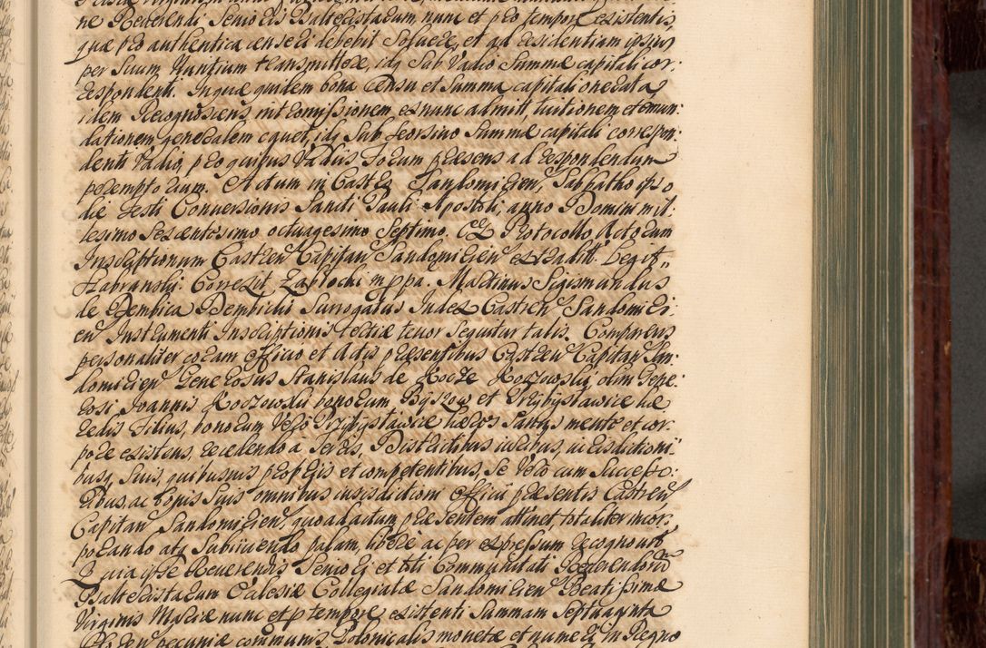 Zdjęcie nr 180 dla obiektu archiwalnego: Acta actorum episcopalium R. D. Joannis a Małachowice Małachowski, episcopi Cracoviensis a die 16 Julii anni 1688 et 1689 acticatorum. Volumen IV