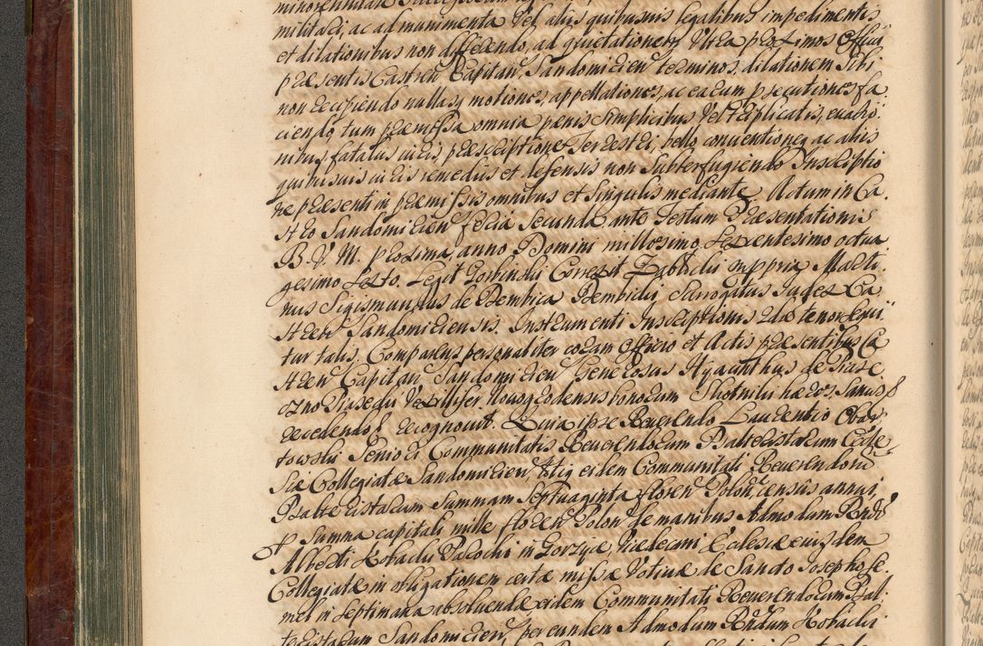 Zdjęcie nr 179 dla obiektu archiwalnego: Acta actorum episcopalium R. D. Joannis a Małachowice Małachowski, episcopi Cracoviensis a die 16 Julii anni 1688 et 1689 acticatorum. Volumen IV