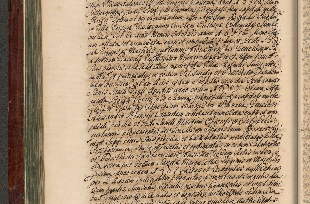 Zdjęcie nr 175 dla obiektu archiwalnego: Acta actorum episcopalium R. D. Joannis a Małachowice Małachowski, episcopi Cracoviensis a die 16 Julii anni 1688 et 1689 acticatorum. Volumen IV