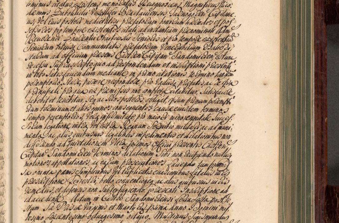 Zdjęcie nr 172 dla obiektu archiwalnego: Acta actorum episcopalium R. D. Joannis a Małachowice Małachowski, episcopi Cracoviensis a die 16 Julii anni 1688 et 1689 acticatorum. Volumen IV