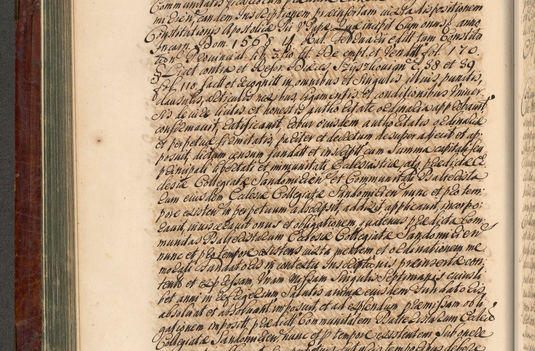 Zdjęcie nr 173 dla obiektu archiwalnego: Acta actorum episcopalium R. D. Joannis a Małachowice Małachowski, episcopi Cracoviensis a die 16 Julii anni 1688 et 1689 acticatorum. Volumen IV