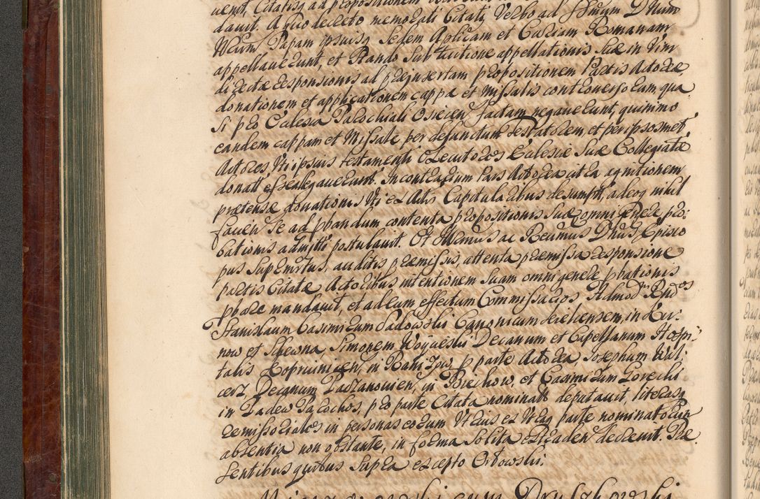 Zdjęcie nr 163 dla obiektu archiwalnego: Acta actorum episcopalium R. D. Joannis a Małachowice Małachowski, episcopi Cracoviensis a die 16 Julii anni 1688 et 1689 acticatorum. Volumen IV