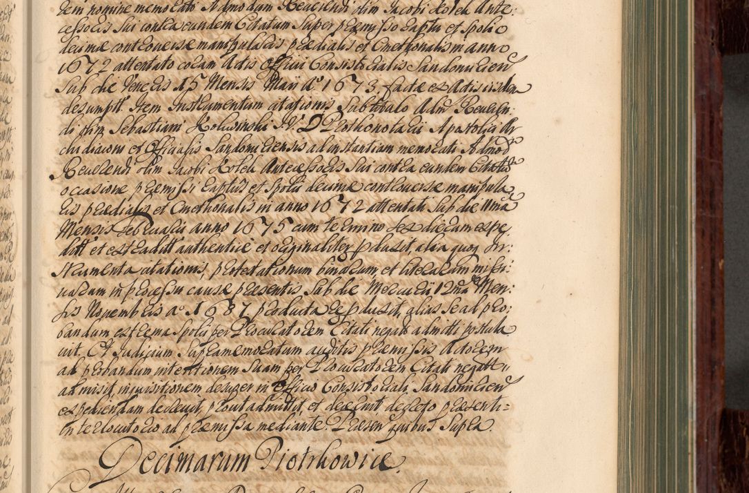 Zdjęcie nr 158 dla obiektu archiwalnego: Acta actorum episcopalium R. D. Joannis a Małachowice Małachowski, episcopi Cracoviensis a die 16 Julii anni 1688 et 1689 acticatorum. Volumen IV