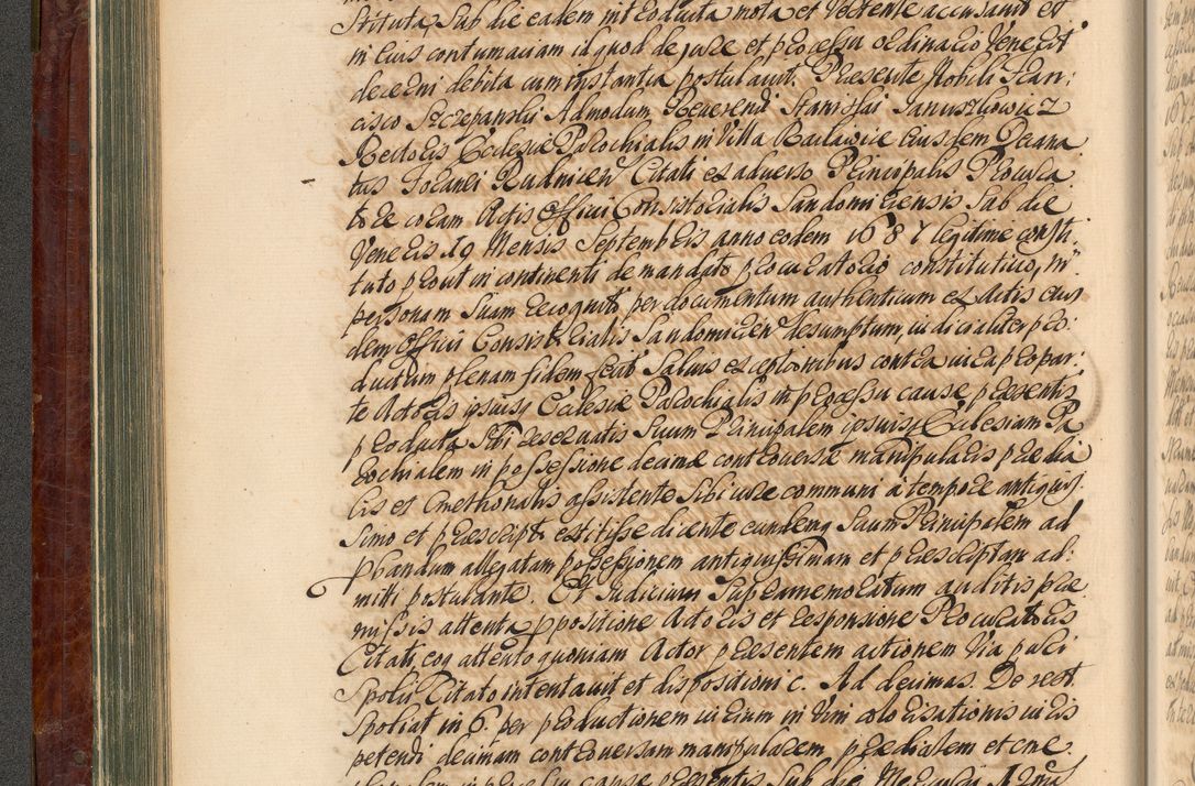Zdjęcie nr 157 dla obiektu archiwalnego: Acta actorum episcopalium R. D. Joannis a Małachowice Małachowski, episcopi Cracoviensis a die 16 Julii anni 1688 et 1689 acticatorum. Volumen IV