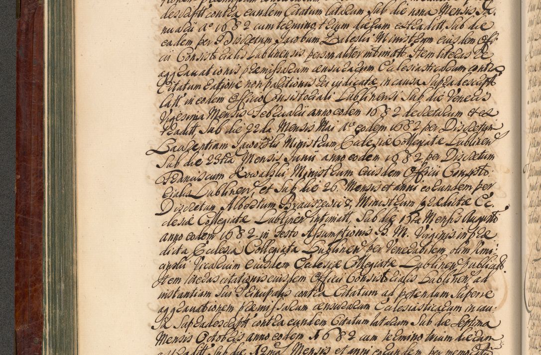 Zdjęcie nr 153 dla obiektu archiwalnego: Acta actorum episcopalium R. D. Joannis a Małachowice Małachowski, episcopi Cracoviensis a die 16 Julii anni 1688 et 1689 acticatorum. Volumen IV