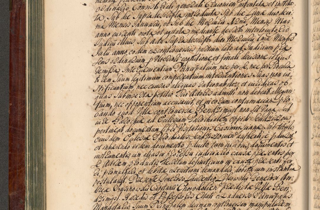 Zdjęcie nr 155 dla obiektu archiwalnego: Acta actorum episcopalium R. D. Joannis a Małachowice Małachowski, episcopi Cracoviensis a die 16 Julii anni 1688 et 1689 acticatorum. Volumen IV