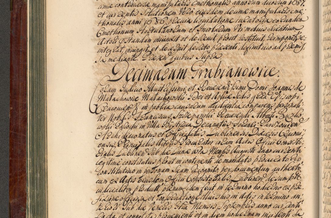 Zdjęcie nr 151 dla obiektu archiwalnego: Acta actorum episcopalium R. D. Joannis a Małachowice Małachowski, episcopi Cracoviensis a die 16 Julii anni 1688 et 1689 acticatorum. Volumen IV