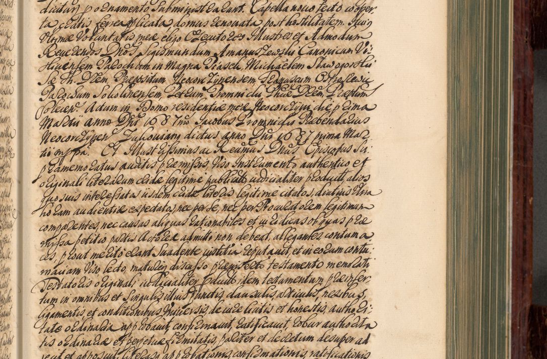 Zdjęcie nr 148 dla obiektu archiwalnego: Acta actorum episcopalium R. D. Joannis a Małachowice Małachowski, episcopi Cracoviensis a die 16 Julii anni 1688 et 1689 acticatorum. Volumen IV