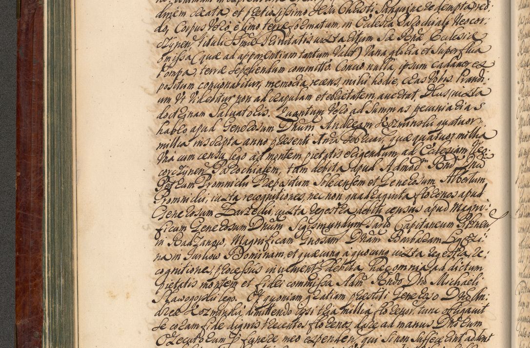 Zdjęcie nr 147 dla obiektu archiwalnego: Acta actorum episcopalium R. D. Joannis a Małachowice Małachowski, episcopi Cracoviensis a die 16 Julii anni 1688 et 1689 acticatorum. Volumen IV