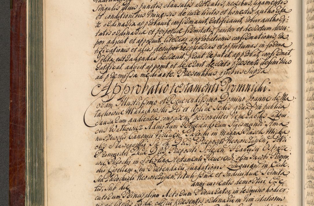 Zdjęcie nr 145 dla obiektu archiwalnego: Acta actorum episcopalium R. D. Joannis a Małachowice Małachowski, episcopi Cracoviensis a die 16 Julii anni 1688 et 1689 acticatorum. Volumen IV