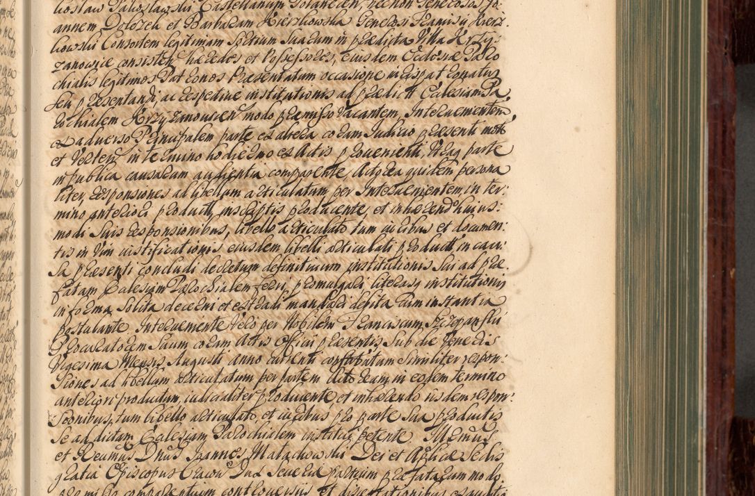Zdjęcie nr 140 dla obiektu archiwalnego: Acta actorum episcopalium R. D. Joannis a Małachowice Małachowski, episcopi Cracoviensis a die 16 Julii anni 1688 et 1689 acticatorum. Volumen IV