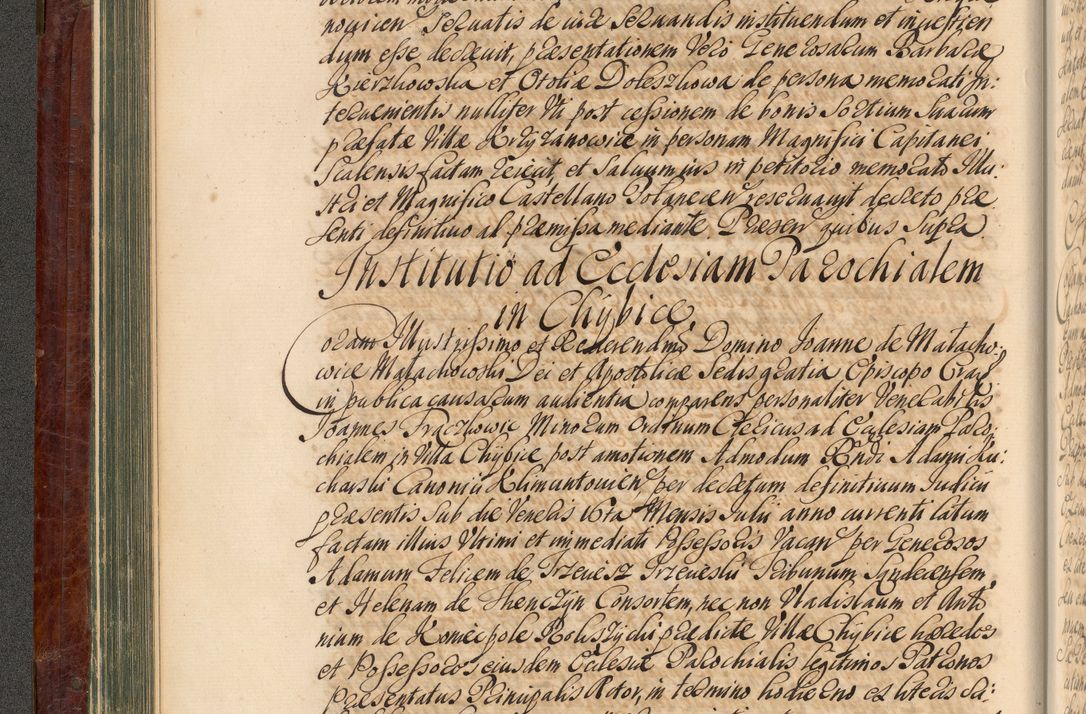 Zdjęcie nr 141 dla obiektu archiwalnego: Acta actorum episcopalium R. D. Joannis a Małachowice Małachowski, episcopi Cracoviensis a die 16 Julii anni 1688 et 1689 acticatorum. Volumen IV
