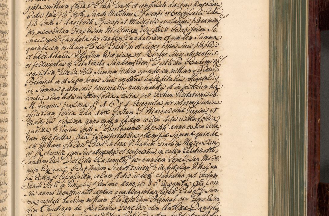 Zdjęcie nr 136 dla obiektu archiwalnego: Acta actorum episcopalium R. D. Joannis a Małachowice Małachowski, episcopi Cracoviensis a die 16 Julii anni 1688 et 1689 acticatorum. Volumen IV