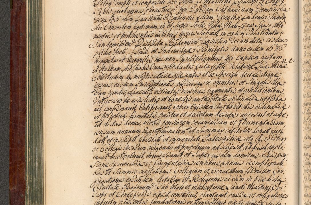 Zdjęcie nr 137 dla obiektu archiwalnego: Acta actorum episcopalium R. D. Joannis a Małachowice Małachowski, episcopi Cracoviensis a die 16 Julii anni 1688 et 1689 acticatorum. Volumen IV