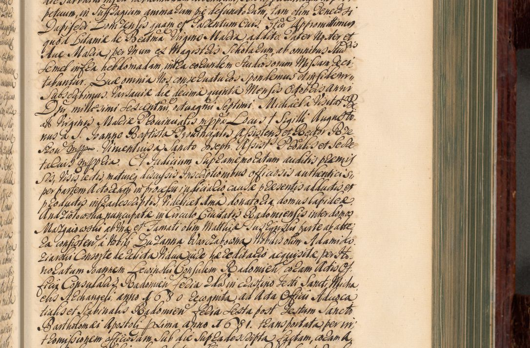 Zdjęcie nr 134 dla obiektu archiwalnego: Acta actorum episcopalium R. D. Joannis a Małachowice Małachowski, episcopi Cracoviensis a die 16 Julii anni 1688 et 1689 acticatorum. Volumen IV