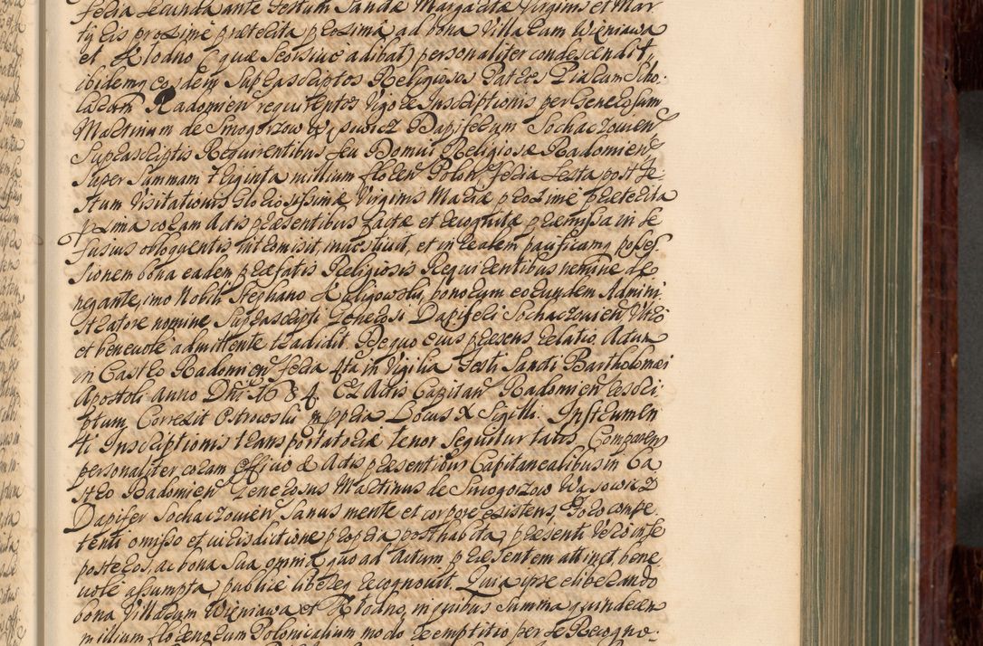 Zdjęcie nr 130 dla obiektu archiwalnego: Acta actorum episcopalium R. D. Joannis a Małachowice Małachowski, episcopi Cracoviensis a die 16 Julii anni 1688 et 1689 acticatorum. Volumen IV
