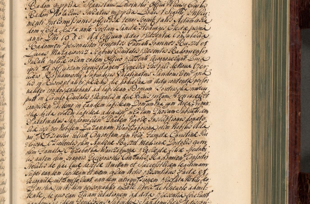 Zdjęcie nr 128 dla obiektu archiwalnego: Acta actorum episcopalium R. D. Joannis a Małachowice Małachowski, episcopi Cracoviensis a die 16 Julii anni 1688 et 1689 acticatorum. Volumen IV
