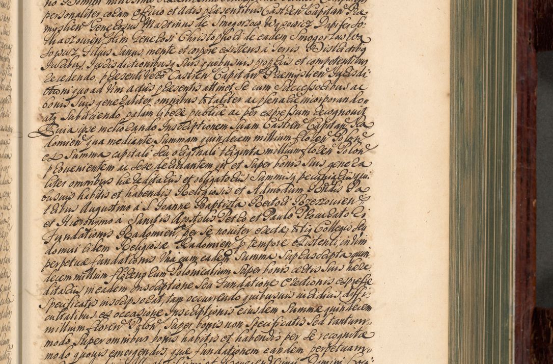 Zdjęcie nr 124 dla obiektu archiwalnego: Acta actorum episcopalium R. D. Joannis a Małachowice Małachowski, episcopi Cracoviensis a die 16 Julii anni 1688 et 1689 acticatorum. Volumen IV