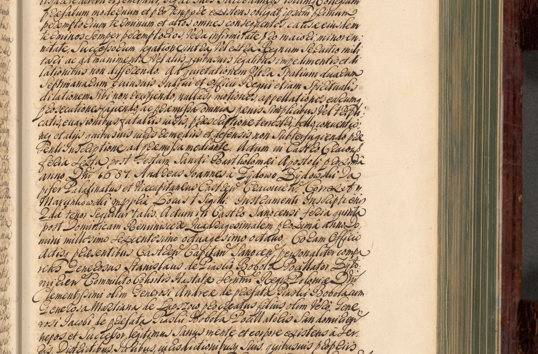 Zdjęcie nr 120 dla obiektu archiwalnego: Acta actorum episcopalium R. D. Joannis a Małachowice Małachowski, episcopi Cracoviensis a die 16 Julii anni 1688 et 1689 acticatorum. Volumen IV