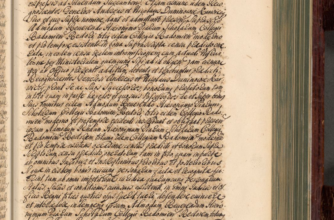 Zdjęcie nr 116 dla obiektu archiwalnego: Acta actorum episcopalium R. D. Joannis a Małachowice Małachowski, episcopi Cracoviensis a die 16 Julii anni 1688 et 1689 acticatorum. Volumen IV